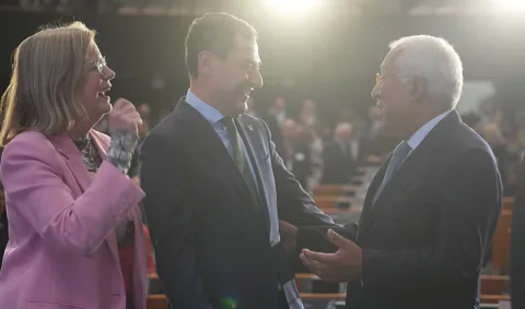 Image for the story: Moreno defends in Brussels that Europe is built from its regions