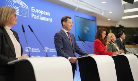 Imagen de la noticia: Moreno pide en Bruselas fondos europeos con más recursos y sin recentralizar