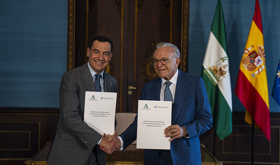 Imagen de la noticia: La Junta y la Fundación la Caixa destinan 76 millones a obra social en Andalucía en 2026