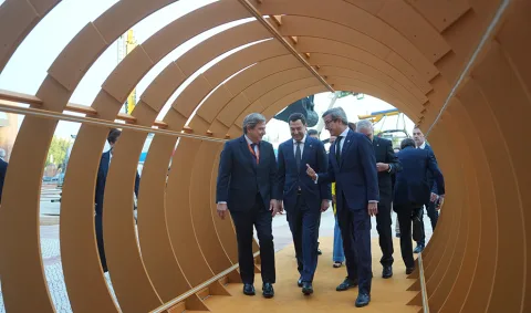 Imagen de la noticia: Moreno destaca el peso de la minería andaluza en la sexta edición del Mining and Minerals Hall