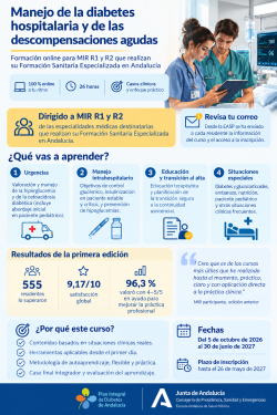 Imagen de la noticia: Nuevo curso online de diabetes para MIR de primero y segundo año en Andalucía