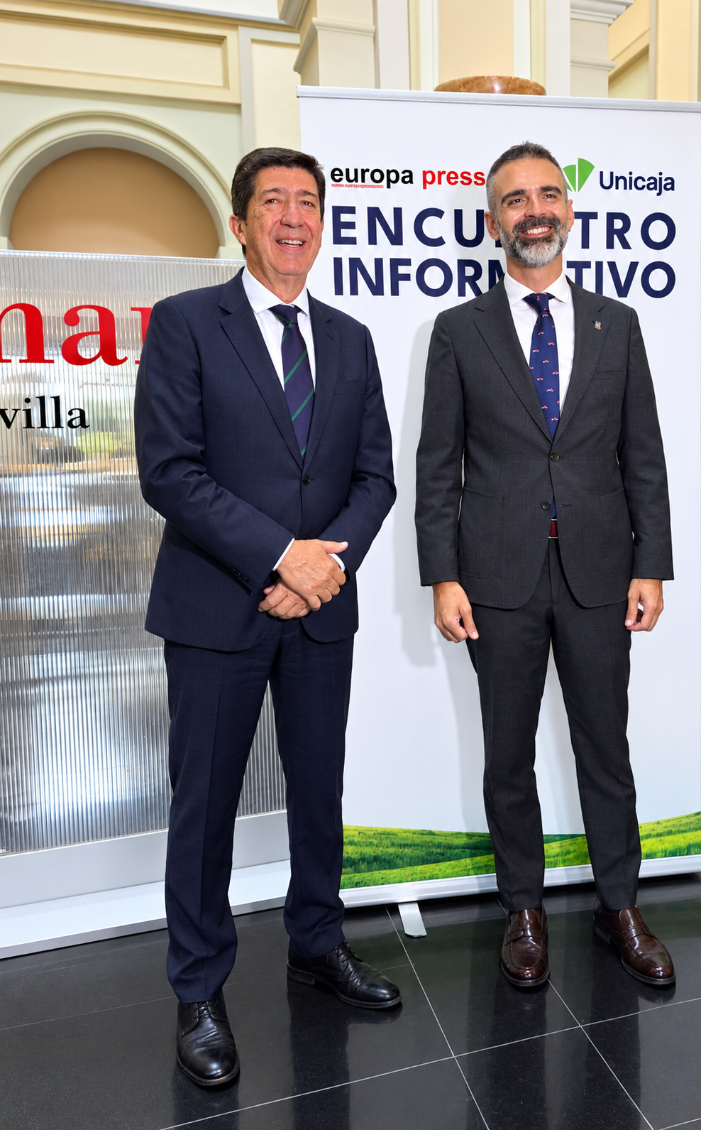 Imagen de la noticia: Juan Marín acude al desayuno de Europa Press y Unicaja con Fernández-Pacheco